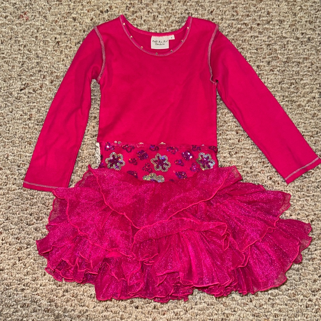 Ooh! La, La! Couture Pink Tutu Dress - Size 4